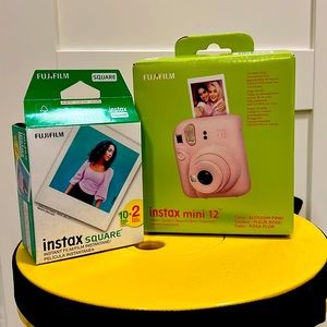 Instax Mini 12 plus film - Brand New